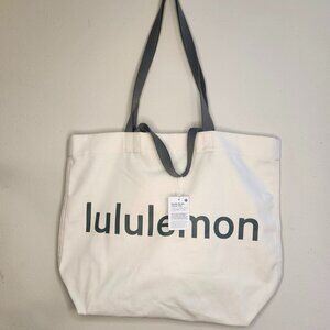 Lululemon Double Handle Canvas Tote